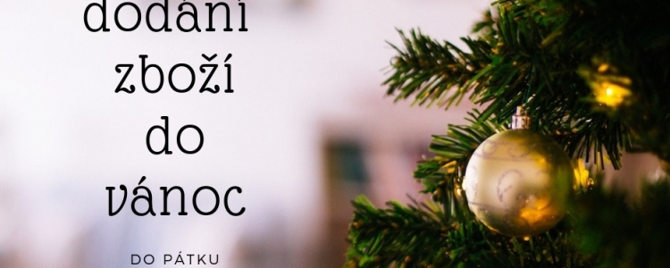 Garance doručení do vánoc