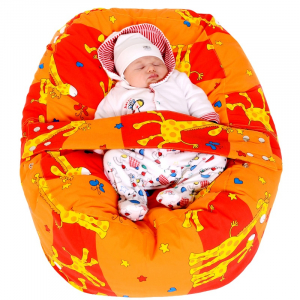 Relaxačný vankúš ŽIRAFA oranžová 